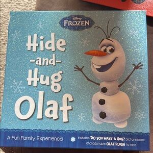 Disney Frozen Hide and Hug Olaf Book